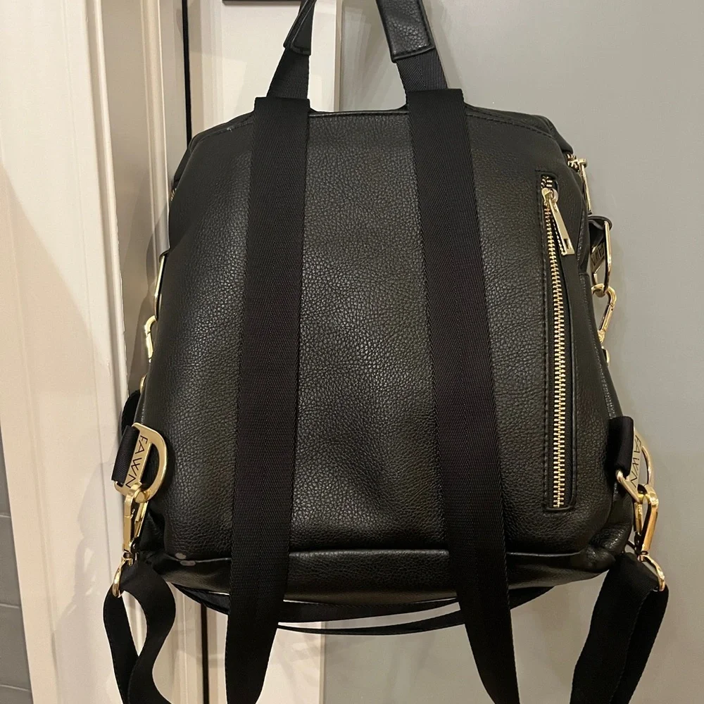 Fawn Design Mini Diaper Bag Black
